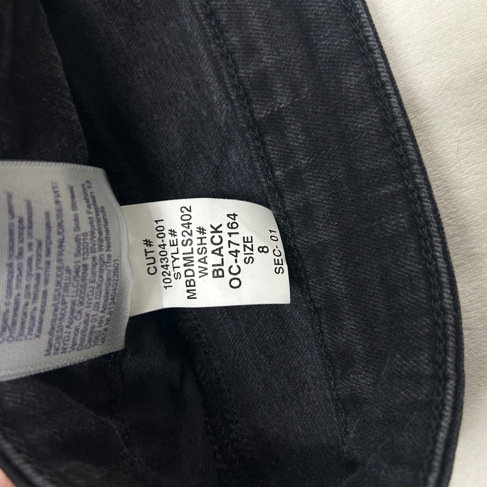NYDJ Alina Legging Black Jeans Lift Tuck Technology Womens Size 8 - Picture 5 of 11